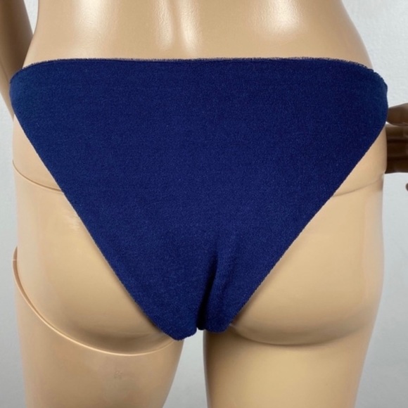 NEW ONIA NAVY TERRY BIKINI BOTTOM - Picture 5 of 7